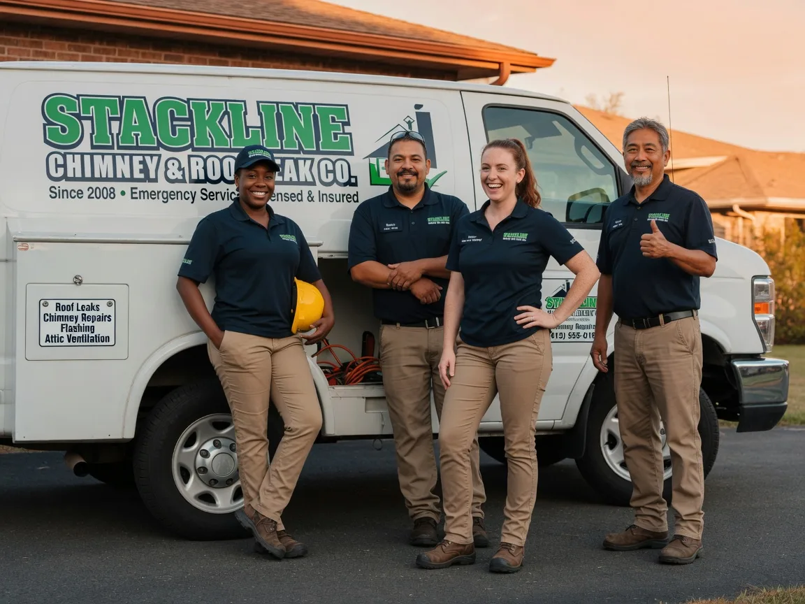 Chimney flashing repair company in Gardner, ND